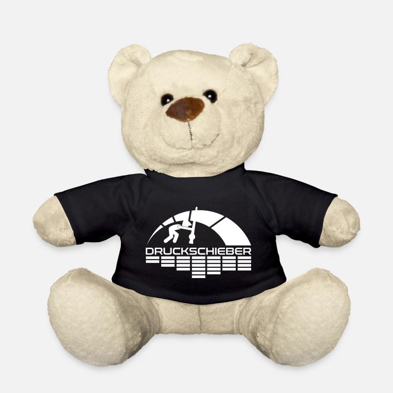 Druckschieber Arc Logo - Teddy - Schwarz