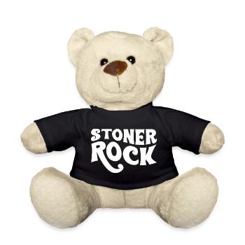 Stoner Rock Typografie-Design - Teddy - Schwarz - Vorne