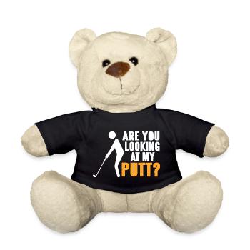 Funny Bogey Every Hole Threw Putter in Pond - Teddy - Schwarz - Vorne