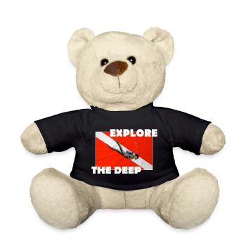 EXPLORE THE DEEP - Teddy - Schwarz - Vorne