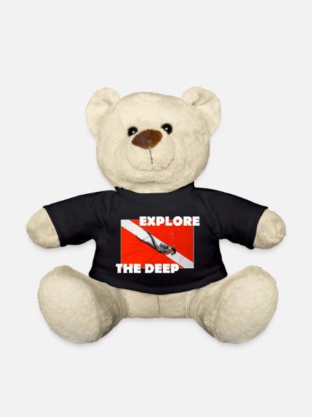 EXPLORE THE DEEP - Teddy Bear - black