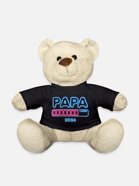 Annonce de cadeau de papa 2026 - Nounours - noir