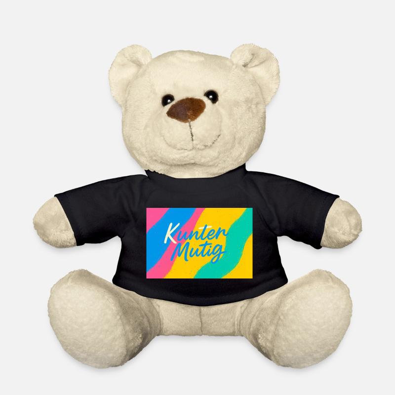 Kunter Mutig Farbrausch - Teddy - Schwarz