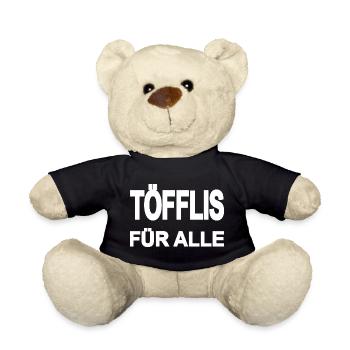 moped - Teddy Bear - black - Front