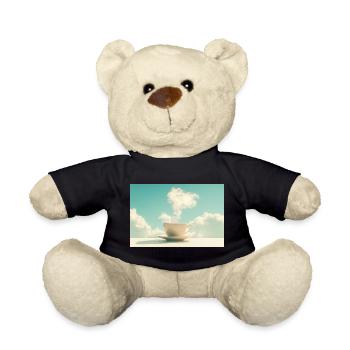 Tasse de café dans le ciel nuageux - Nounours - noir - Devant