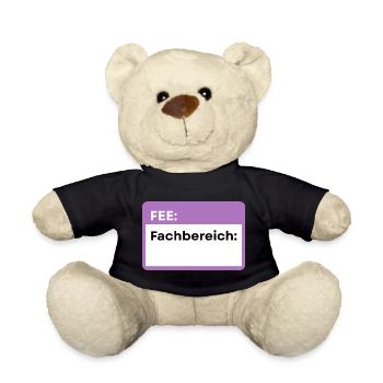 Département de Schild Lila - Nounours - noir - Devant