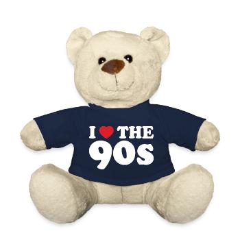 I love the 90s - Teddy Bear - french navy - Front
