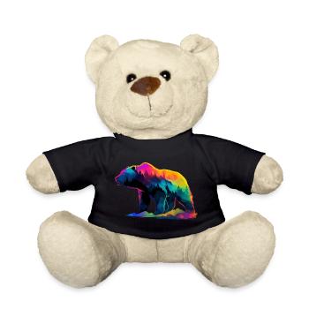 Bear In The Mountains  - Teddy Bear - black - Front