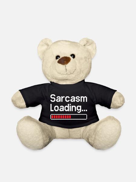 Sarkasmus Ladestatus - Teddy - Schwarz