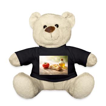 Tomate. Brot. Öl. - Teddy - Schwarz - Vorne