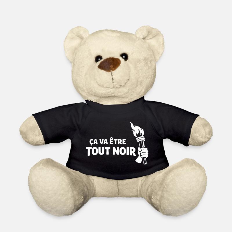 ça va etre tout noir - Nounours - noir