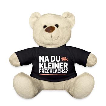Na Du Kleiner Frechlachs Gamer Lachs Meme Zocker - Teddy - Schwarz - Vorne