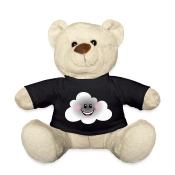 Happy Cloud - Teddy Bear - black - Front