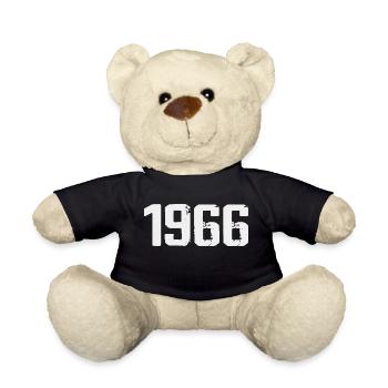 Legendär seit 1966, Vintage 1966, Retro 1966 - Teddy - Schwarz - Vorne