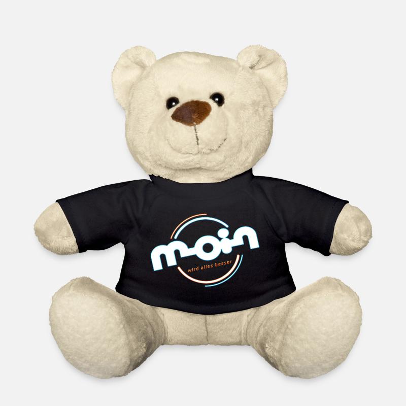 Bonjour - Nounours - noir