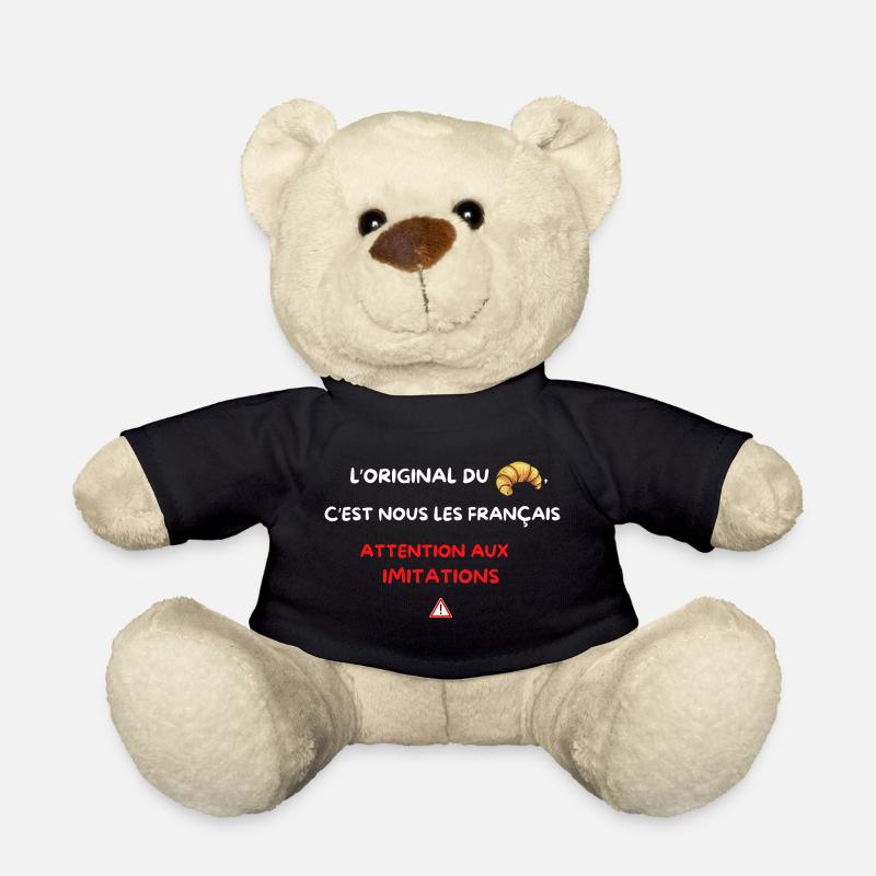 Croissant Français Original – Attention aux Imitat - Nounours - noir