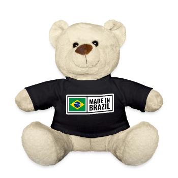 Brazil - Teddy Bear - black - Front