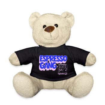 Espresso course - Teddy Bear - black - Front