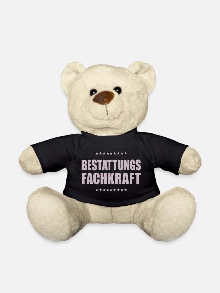 Bestattung Bestattungsfachkraft - Teddy - Schwarz