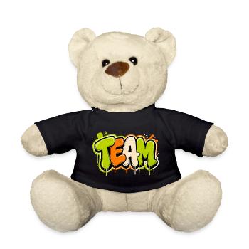Team - Teddy Bear - black - Front