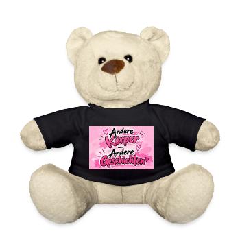 Andere Körper, Andere Geschichten - Teddy - Schwarz - Vorne