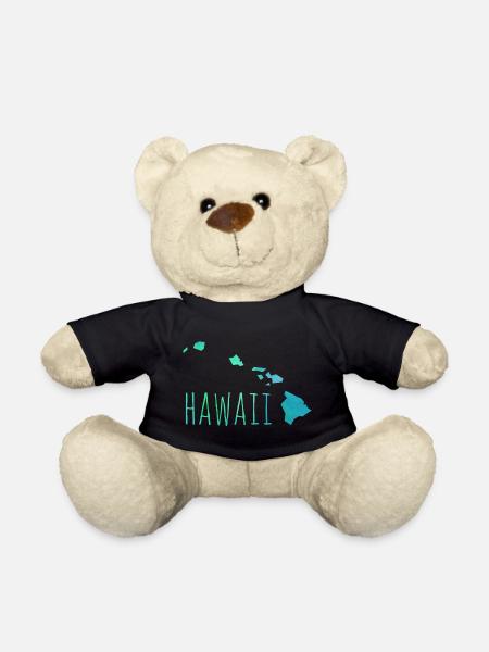 hawaii - Nounours - noir