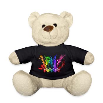 Dance of paints - 9 colors - Teddy - Schwarz - Vorne