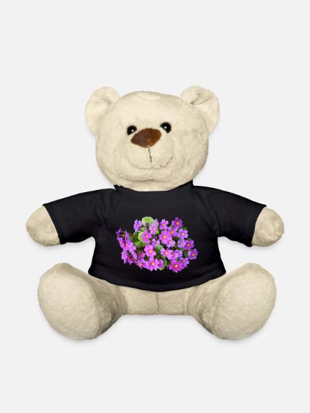 Primeln Blume Frühling - Teddy - Schwarz