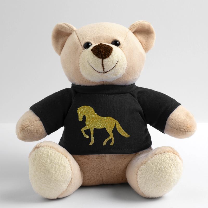 Goldenes Pferd Teddy