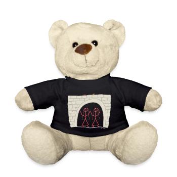 Heiraten Gleichgeschlechtlich Frau zusammen Ehe - Teddy - Schwarz - Vorne
