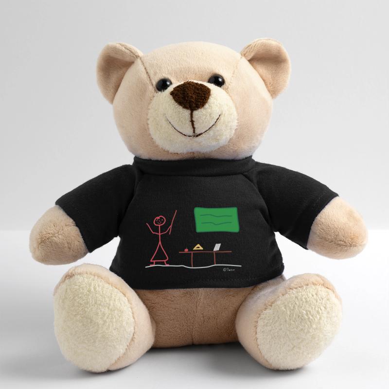 Figure de bâton de l'enseignant, profession de l'enseignement Nounours