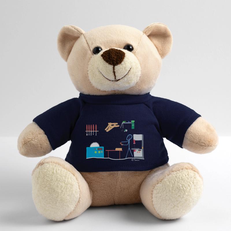 Menuisier menuisier chiffre en bois Nounours