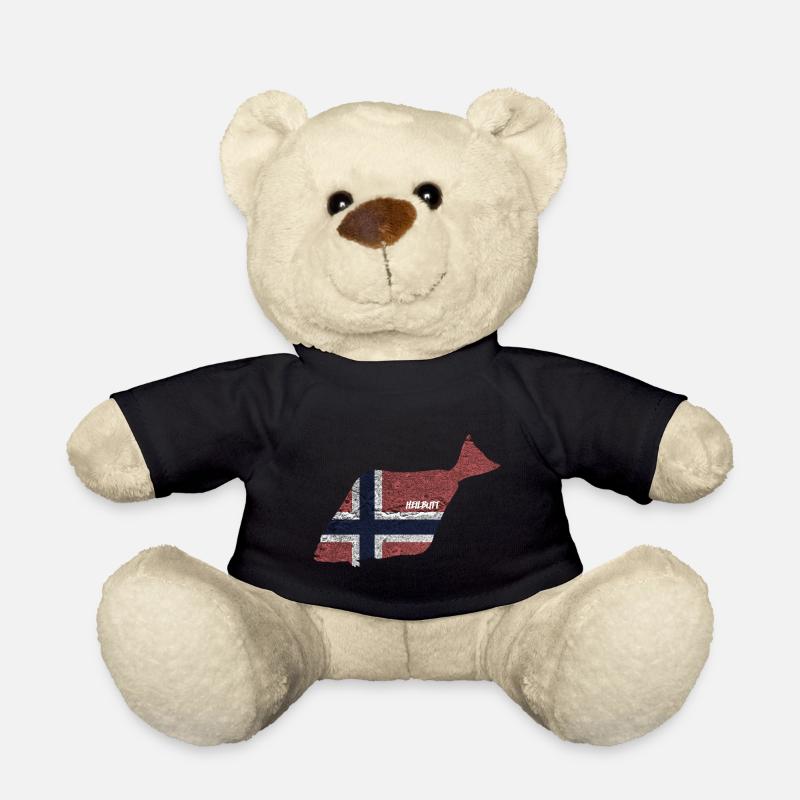 Heilbutt - Angeln in Norwegen - Teddy - Schwarz