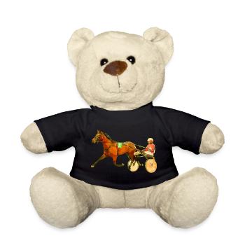 race - Teddy Bear - black - Front