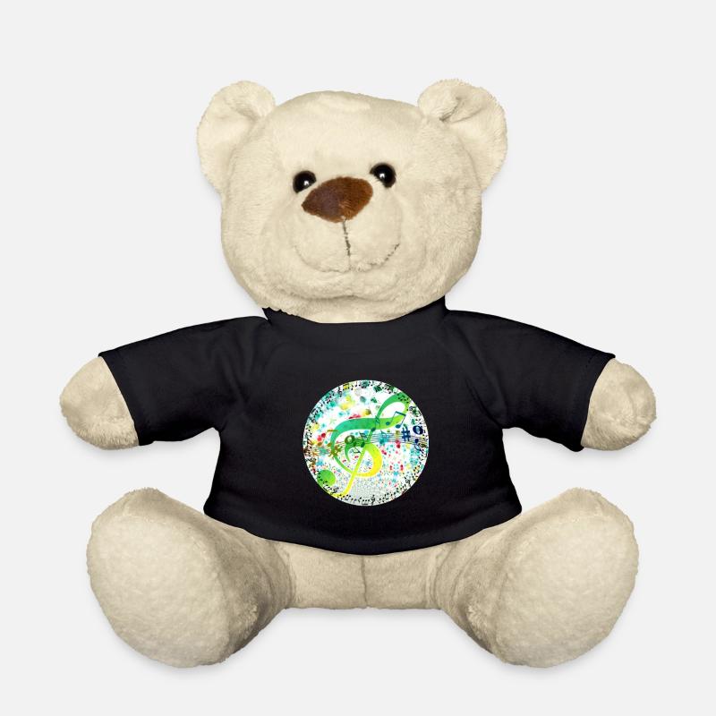 Violinschlüssel - Teddy - Schwarz