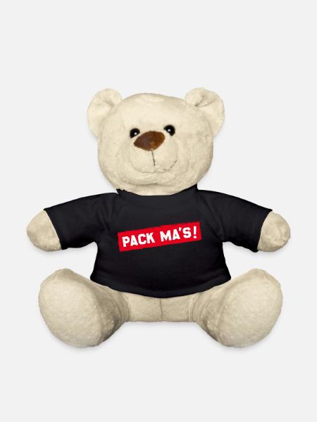 München - Pack ma´s - Teddy - Schwarz