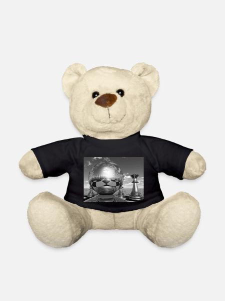 Jeu d’échecs, jeu d’échecs, pions - Nounours - noir