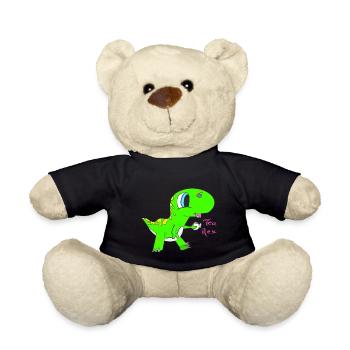 Tee Rex - Teddy - Schwarz - Vorne