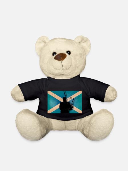 Scottish piper - Teddy Bear - black
