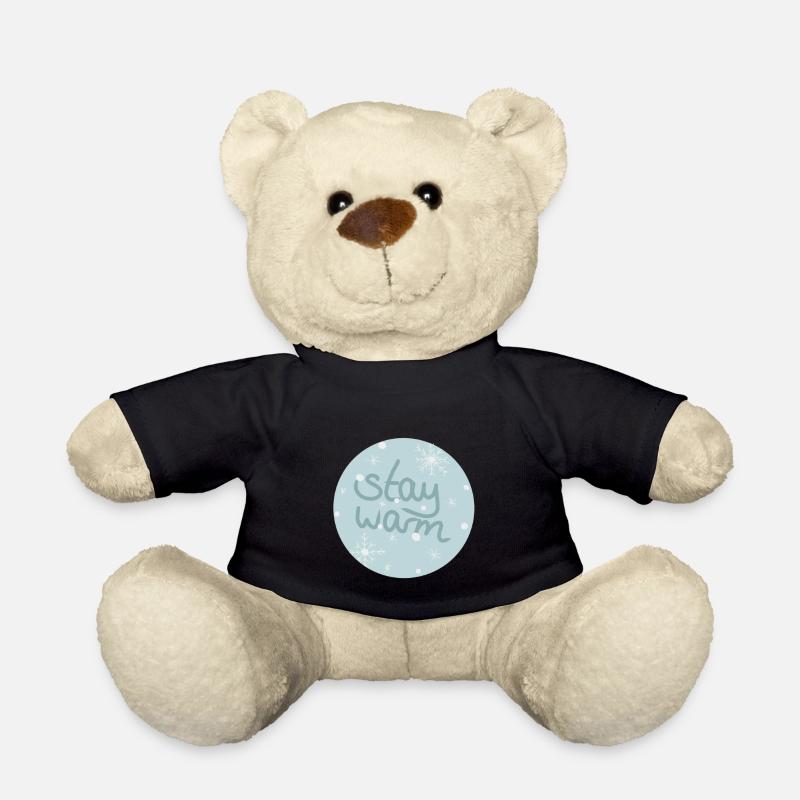 Rester au chaud - Nounours - noir