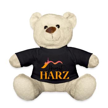 Logo Klassik - Teddy - Schwarz - Vorne