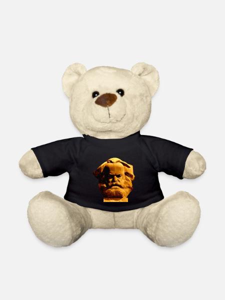 Karl-Marx-Monument, Chemnitzer Nischel. Gold - Teddy - Schwarz