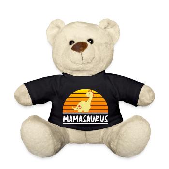 Mamasaurus Mama Familie - Teddy - Schwarz - Vorne