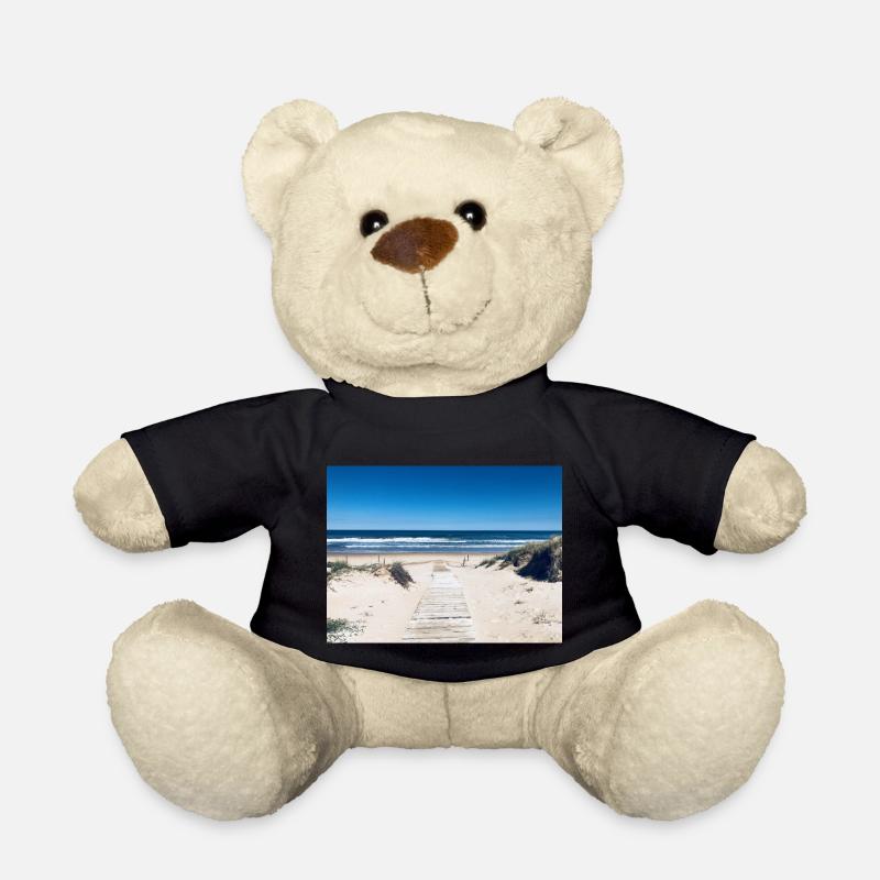 Weg zum Meer - Teddy - Schwarz