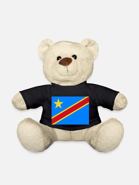 DR Congo flag - Nounours - noir
