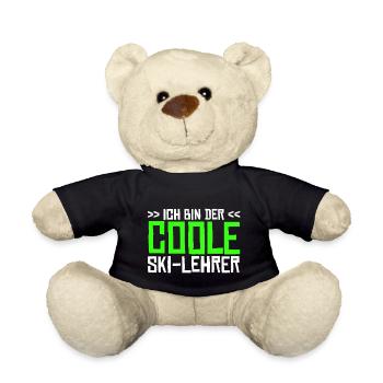Skilehrer Skilehrer Skilehrer Skilehrer - Teddy - Schwarz - Vorne