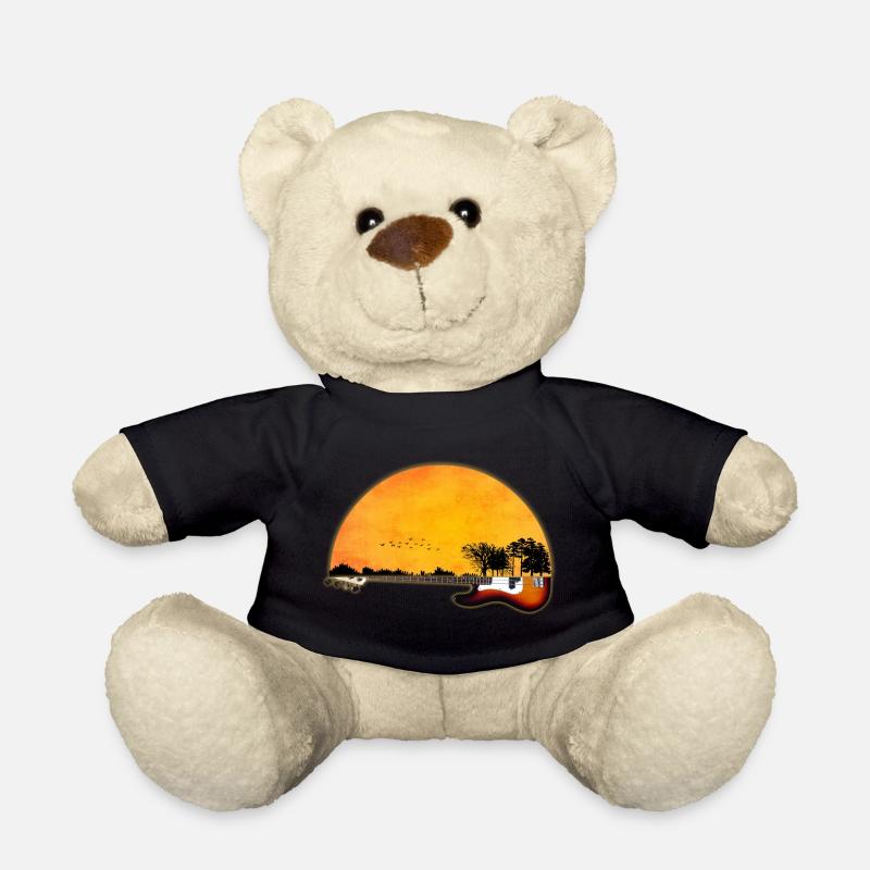 Gitarre Natur - Teddy - Schwarz