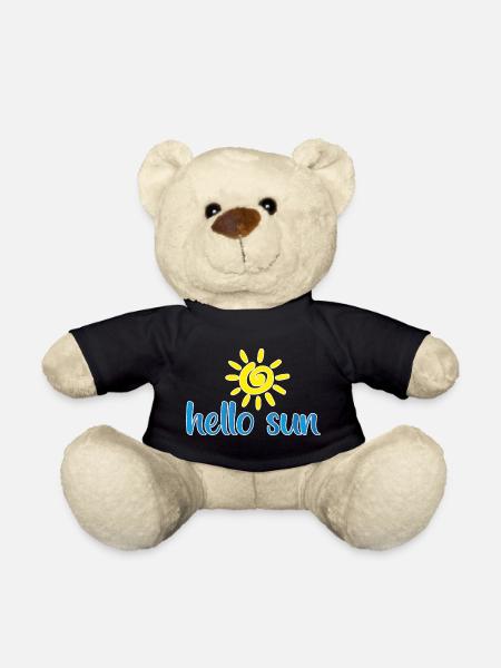 sun 1 - Teddy Bear - black