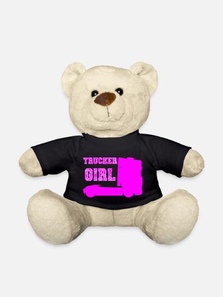 Trucker Girl, Trucker Babes, Trucker Lady TRUCK TIR - Nounours - noir
