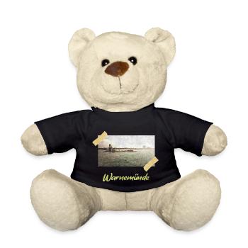 Warnemünde Vintage Photo - Teddy - Schwarz - Vorne